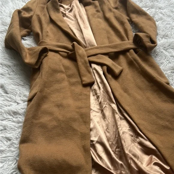 TopShop long wool jacket - Picture 3 of 4